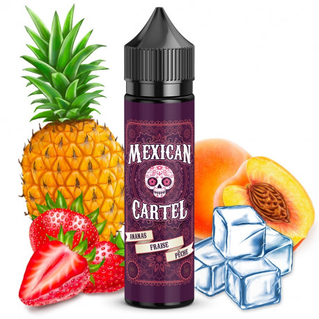 ananas-fraise-peche-50ml-mexican-cartel