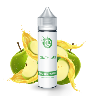 Double Pomme  - 75ML - Crazy Labs