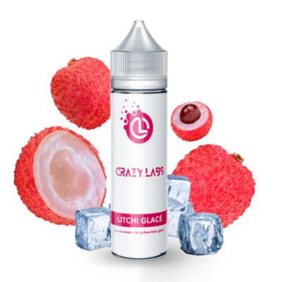 Litchi Glacé- 75ML - Crazy Labs -