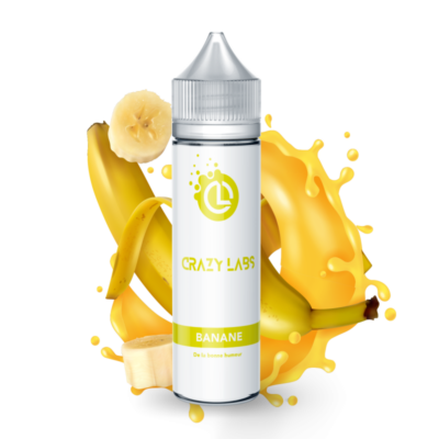 Banane - 75ML - Crazy Labs -